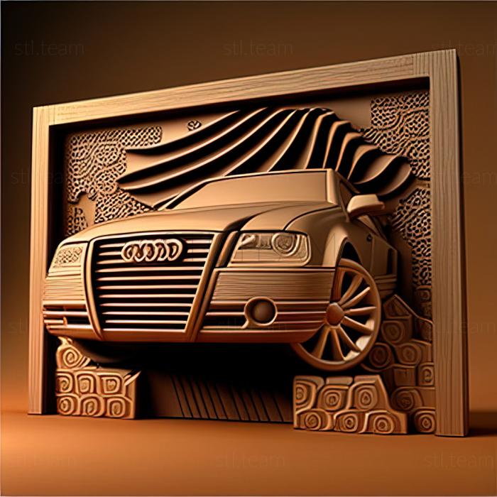 3D модель Audi A4 B6 8E (STL)
